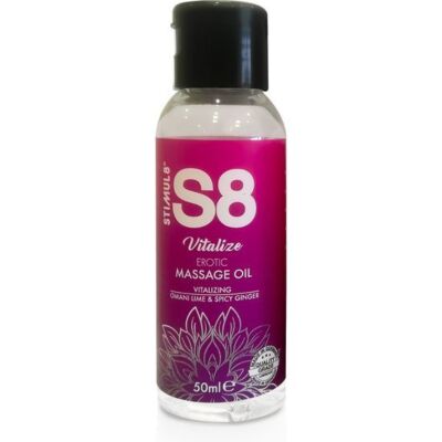 S8 Massageöl Omani Limette & würziger Ingwer 50ml