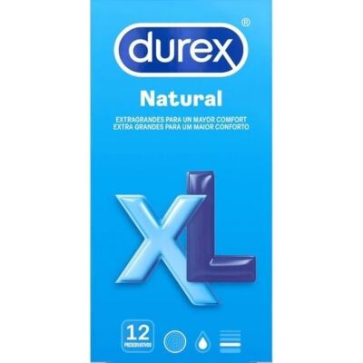 Kondome Natur XL Durex 12 Stk.