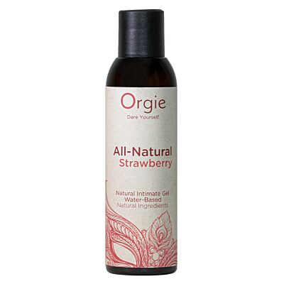 Orgie ALL-NATURAL STRAWBERRY Gleitgel mit Erdbeergeschmack