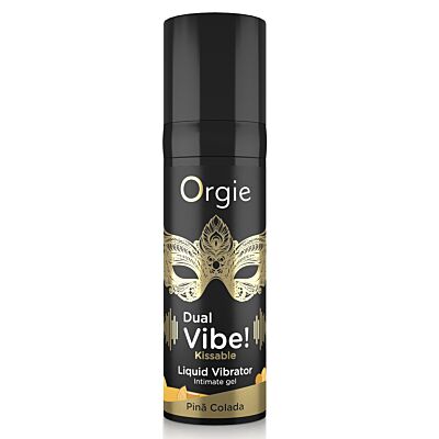 Flüssiger Vibrator Orgie Dual Vibe Piña Colada