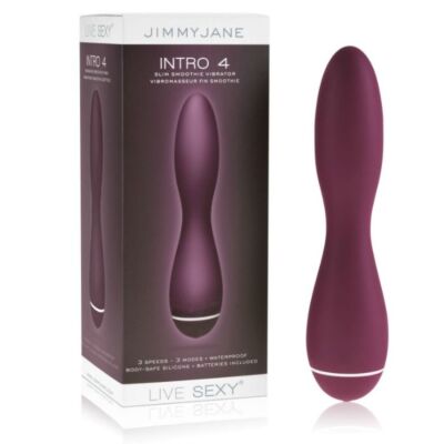 Intro 4 schlanke lila Vibrator