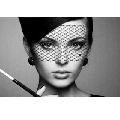 Glanzende Louise Maske