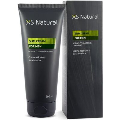 Xs natürliche Creme für Männer. Schlankheitscreme und Fatburner zur Reduzierung des Bauchfetts