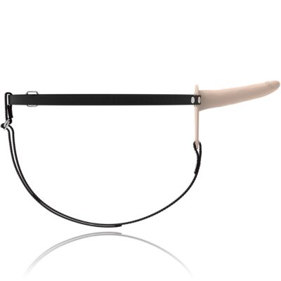 Fetisch devotes Silikon Strap-On Fleisch 15cm