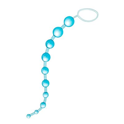 Zahara Anal Beads Blue