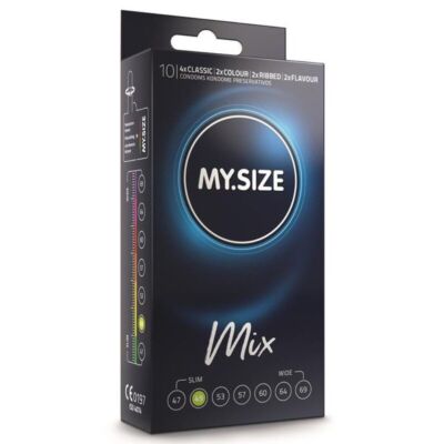 Kondome MySize Mix 49mm - Pack 10