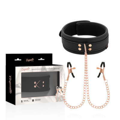 Halsband Coquette Neopren Klammern
