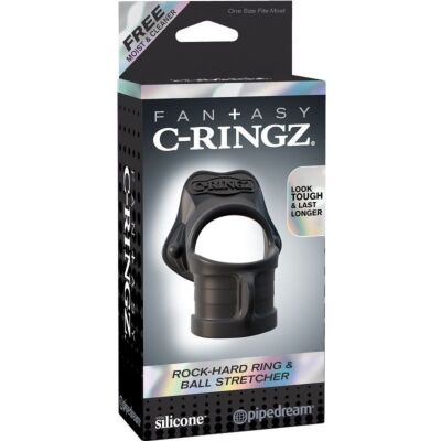 Fantasie c-ring ring rock hard &amp; anti retraccin testiculos