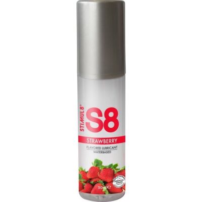 Schmiermittel mit S8-Geschmack 50 ml - Erdbeere