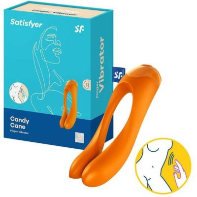 Vibrator Candy Cane Orange