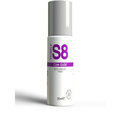 S8 Hybrid Cum Glide 50ml - Lubricante híbrido diseñado para imitar el semen