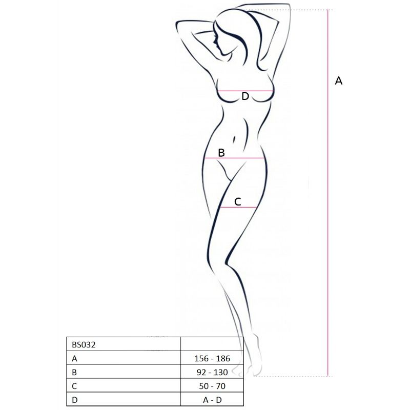 Feuerroter Bodystocking