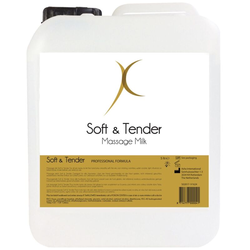 Soft and Tender - Massage Bodymilk Creme 5000 ml