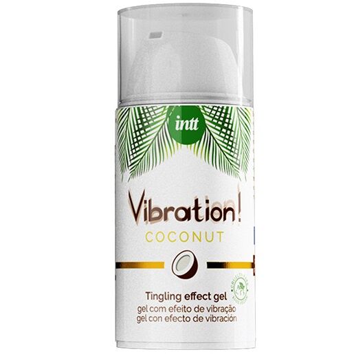 Intt Vegan Vibration Coconut - Stimulierendes Gel für Vibratoren 15ml