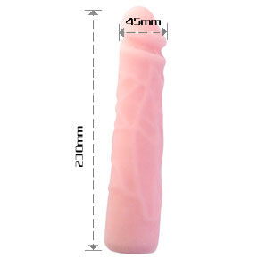Dildo RealSkin 23 cm -> Dildo RealSkin 23 cm