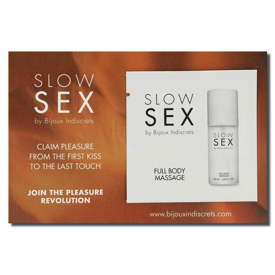 Bijoux - Slow Sex Full Body Massage Gel für Ganzkörpermassage 2 ml