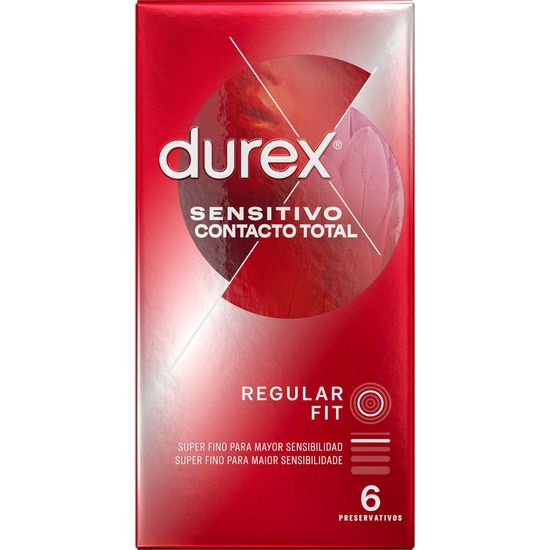 Kondome Durex Contact Total Ultra Thin 6 Stück - Empfindlichkeit und perfekte Passform